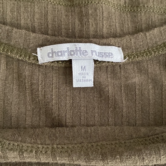 Charlotte Rusee Top, Size M, *army green* - Picture 3 of 5